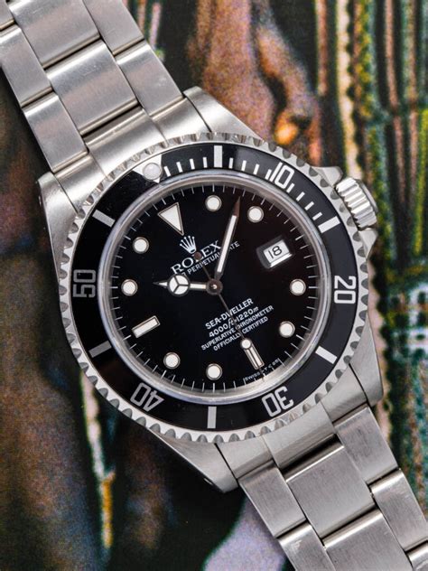 rolex sea dweller 1991 x581031|1991 Rolex Ref. 16600 Sea.